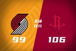🏀火箭末节爆发击退开拓者！申京28+6 阿门26+7+7 杨瀚森缺阵