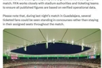 上座率遭质疑，FIFA回应：人数统计依据门票扫描和实际到场观众数